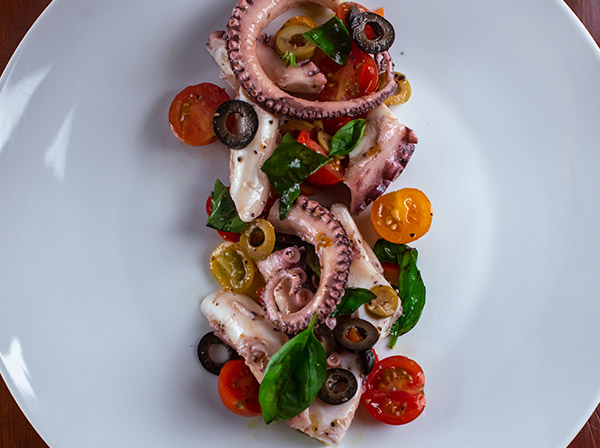 Octopus salad