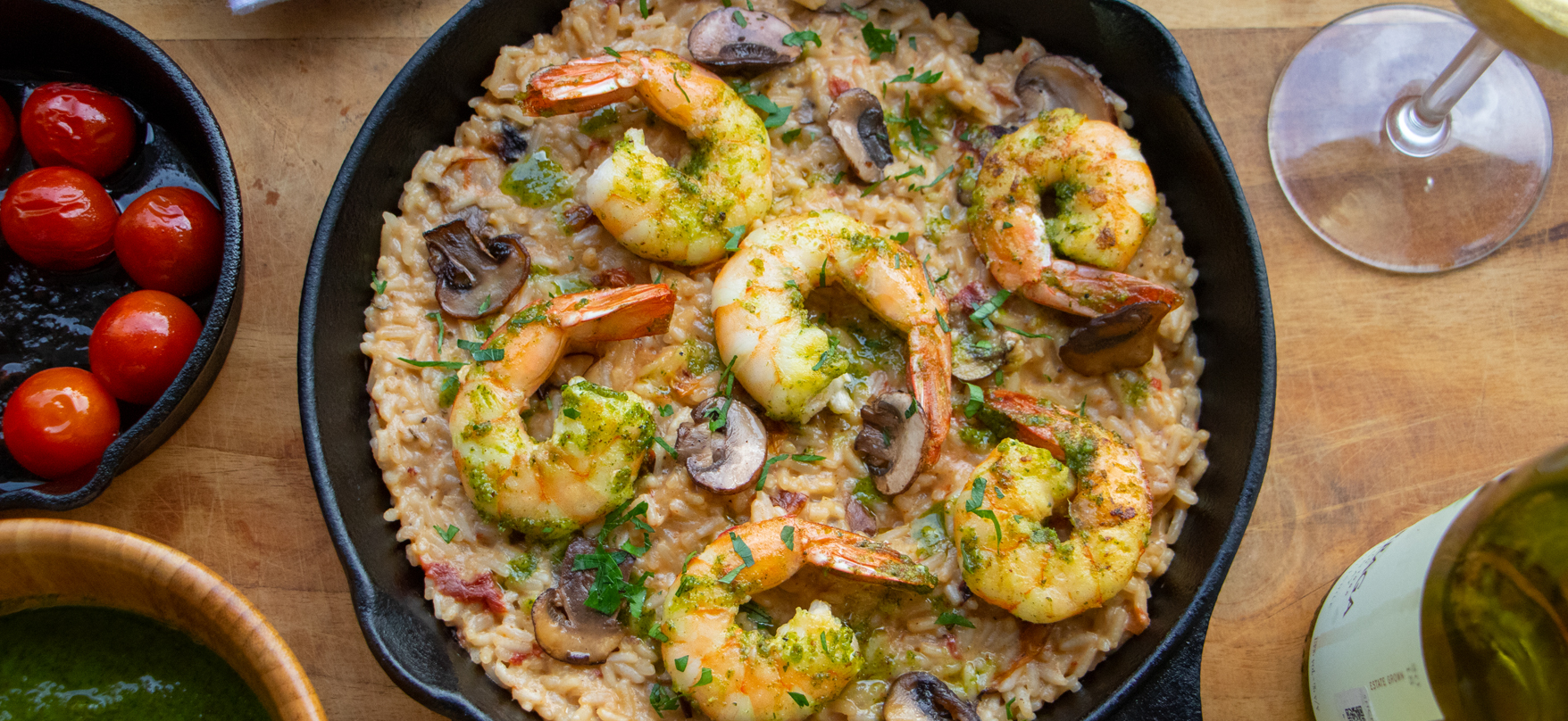 SHRIMP RISOTTO