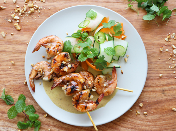 SHRIMP WITH COCONUT GREEN CURRY