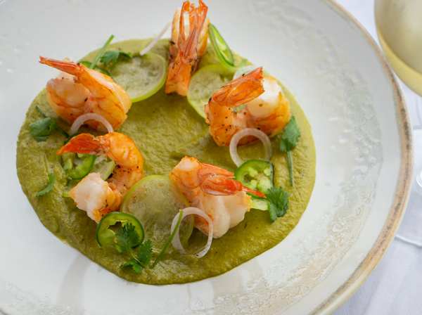 SHRIMP IN SALSA VERDE