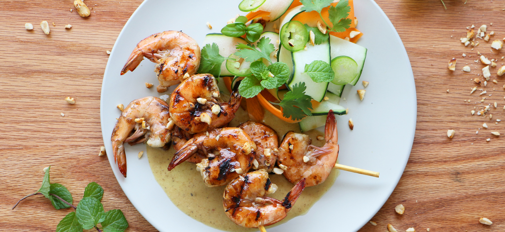 SHRIMP WITH COCONUT GREEN CURRY